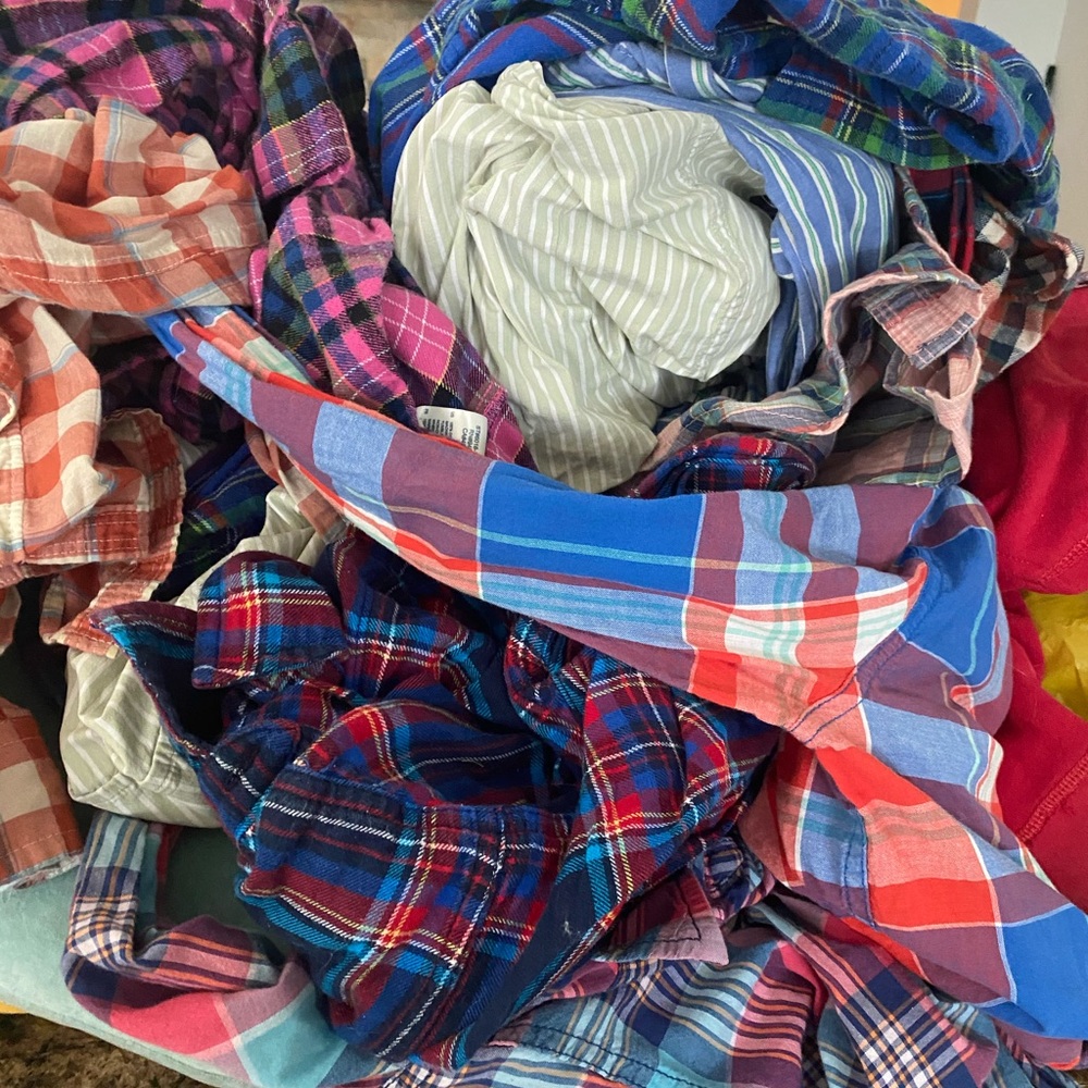 BUNDLE/LOT of Hollister button downs flannels